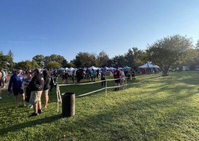 Ciderfest 5K Trail Run - Waiting for the start