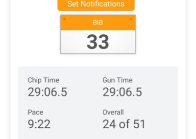 Campfire 5K - My Results