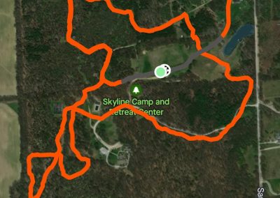 Campfire 5K - Strava Course Map