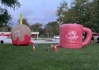 Hot Cider Hustle 5K -Inflatables