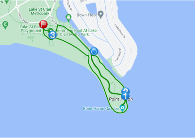 Hot Cider Hustle 5K Course Map