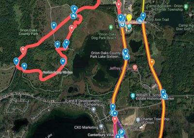 Franken Frenzy 5K and 10K Course Map