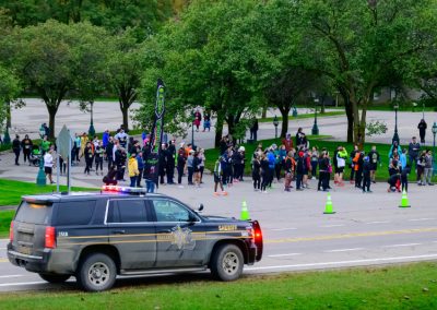 Franken Frenzy 5K Lake Orion - Waiting for Start