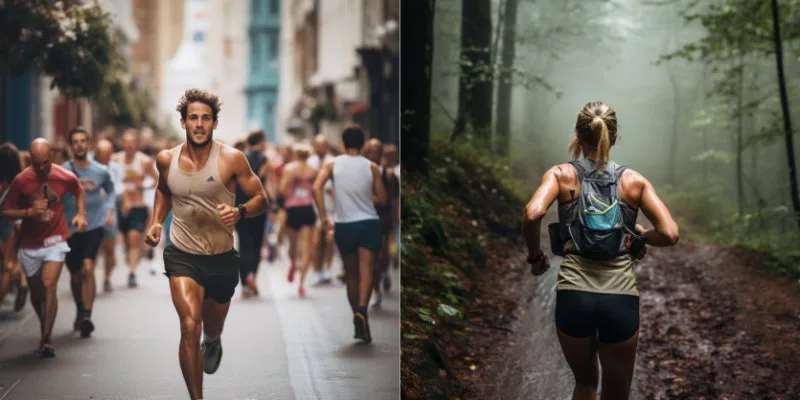 Trail vs Road Running